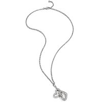 Collana Morellato Donna Abbraccio in Acciaio Zircone SABG05